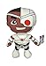 DC Comics - Peluches de Dos Personajes de DC Comics Calidad Soft (Cyborg)