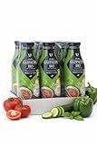Villaolivo - Pack 6x1L Gazpacho Ecológico | 100% Natural y Sin Conservantes | Elaborado con Hortalizas Frescas Ecológicas y Aceite de Oliva Virgen Extra | Producto Español