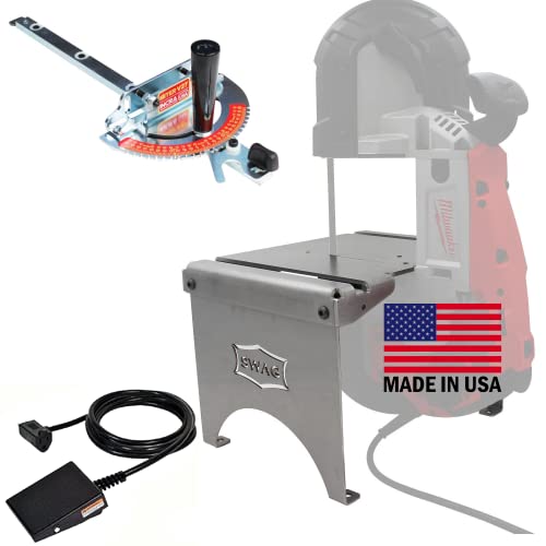 Image of SWAG Off Road V4.0 Portaband Table With Foot Switch & Miter Gauge