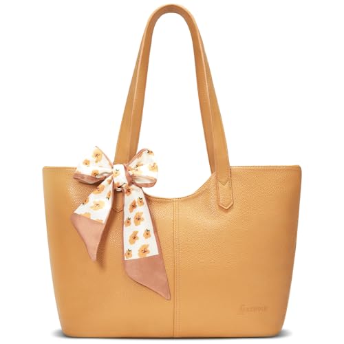 LuxeBold Tote Bag for Women Large Purses and Handbags for Work Shoulder Hobo Bag LXB-001BR