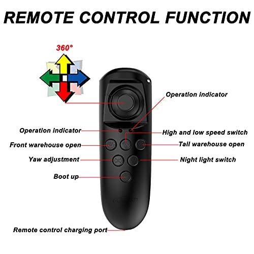 Afstandsbediening voerboot, fishfinder kan 1,5 kg aas laden, 500 m afstandsbediening voerboot, 5000 mAh batterij met grote capaciteit, met nachtlampje, geschikt voor meer, rivier, zee,5000mAh - Image 8