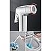 Handheld Bidet Sprayer for Toilet with Spring Hose Toilet Bidet Sprayer Handheld Bathroom Shower Head Hose 3.5M Telescopic Hose Diverter with Bracket for Bathtub,Brushed (Color : Chrome)