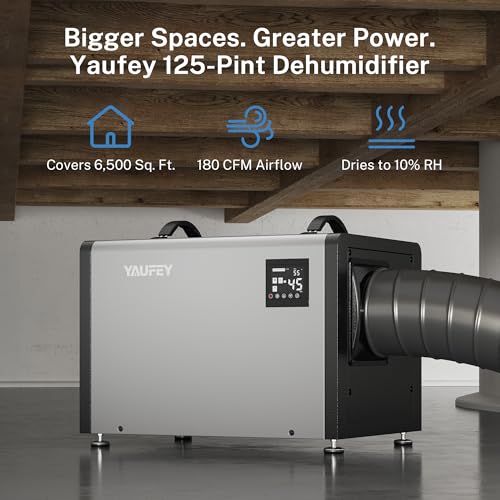 Yaufey Commercial Dehumidifier Controls and Build