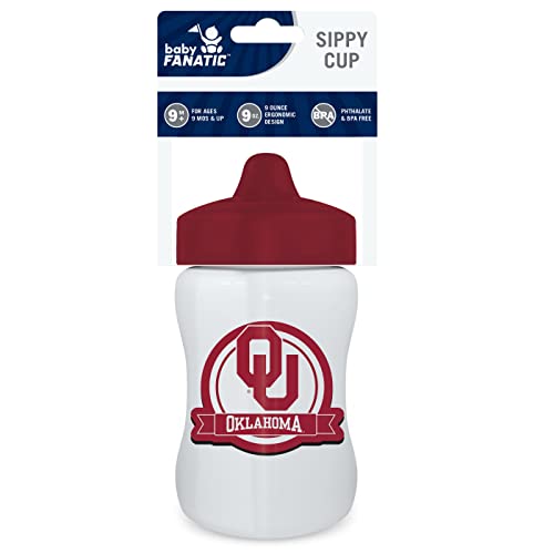 Image of BabyFanatic Sippy Cup - NCAA Oklahoma Sooners - Officially Licensed Toddler & Baby Cup