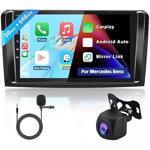 Hodozzy 2G 64G Android Car Stereo for Mercedes-Benz Cover
