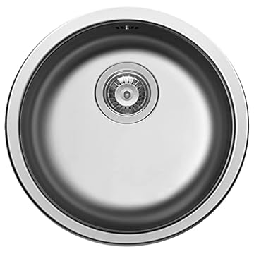 Pyramis CR, Lavello da incasso in acciaio INOX, lucido, 100034008