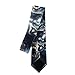 VAFZASC Fashion Neckties Mens Shirt Uniform Skinny Tie for Business Holiday Necktie Moon Wolf