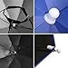 Pesoncarl 2Pcs Umbrella Hat Foldable Hands Free UV Protection Head Umbrella Hat for Men, Women Rainproof Adjustable Outdoor Caps for Fishing, Camping, Gardening
