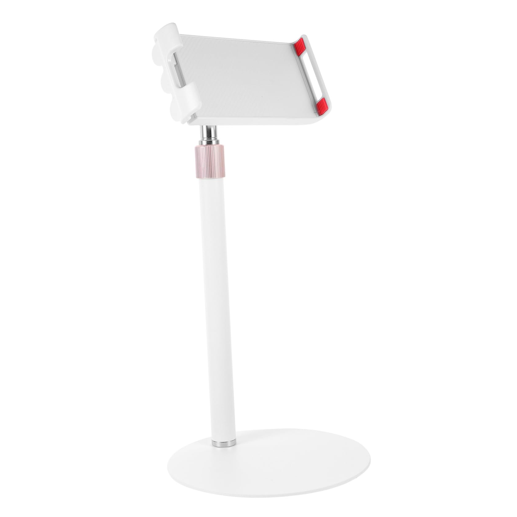 Homoyoyo Supporto da Scrivania Regolabile per Smartphone e Tablet in Lega di Alluminio e Abs, Design Creativo Stabilità Ottimale