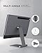 LULULOOK Magnetic Stand for Samsung Galaxy Tab S10/S9/S8 Ultra 2024, Foldable & 360° Rotating Floating Desk Holder with S-Pen Holder for Samsung Galaxy Tab 14.6 inch SM-X920/SM-X910/SM-X900