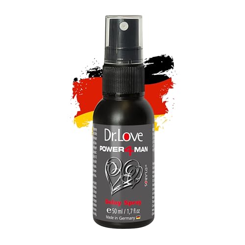 Dr.Love® Premium Delay Spray | 50ml | Verzögerungsspray | Desensibilisierend nach kurzer Einwirkzeit | Made in Germany