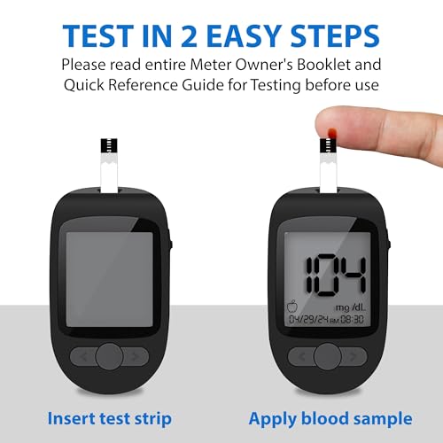 TRUENESS Blood Glucose Test Strips, TRUENESS Family of Self Monitoring Blood Glucose Meters, 50 Count