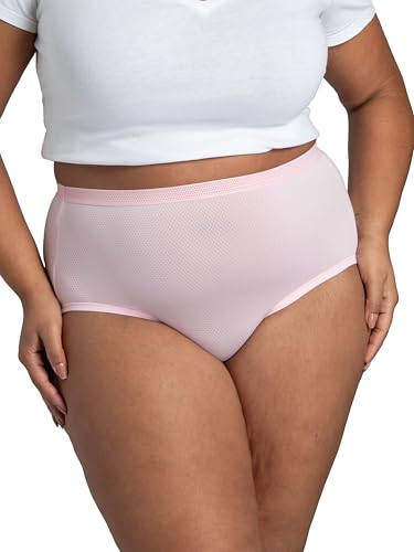 Image of Fruit of the Loom womens Breathable Underwear, Moisture Wicking Keeps You Cool & Comfortable, Available in Plus Size