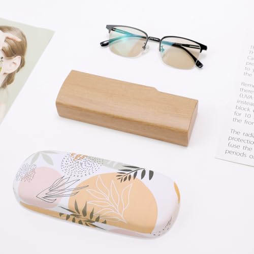 Image of PERFECTSIGHT Hard Shell Eyeglasses Case, Kawaii Protective Glasses Case for Kids, Cute Eyeglass Case for Women Men Girls
