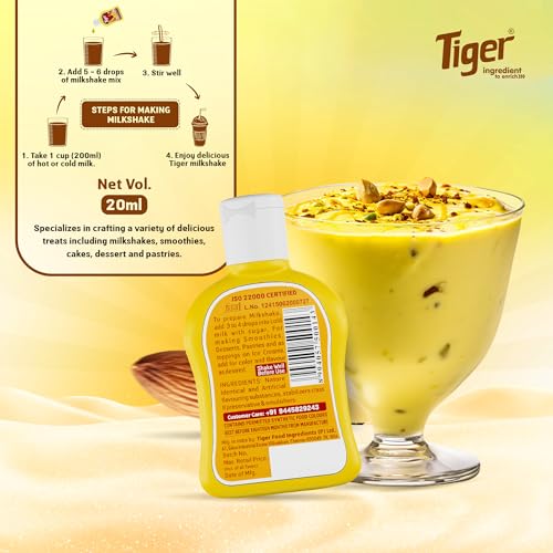 Image of Tiger Badam Milkshake Mix 20ml