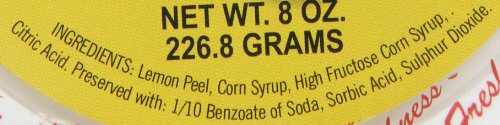 Paradise Diced Lemon Peel, 8 Ounce (Pack of 1)