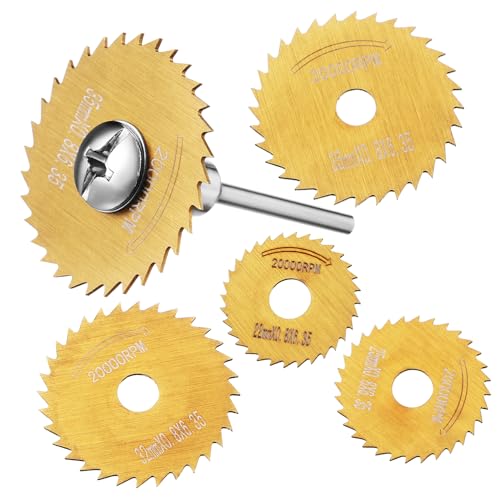 Uonlytech Steel Cutting Discs Circular Saw Blade Cutting Wheel Set Drywall Circle Cutter Fine Craftsmanship