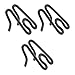 Herm Sprenger - Package of 3 - 2.25mm Black Stainless Steel Spike / Pinch / Prong Extra Link 50530