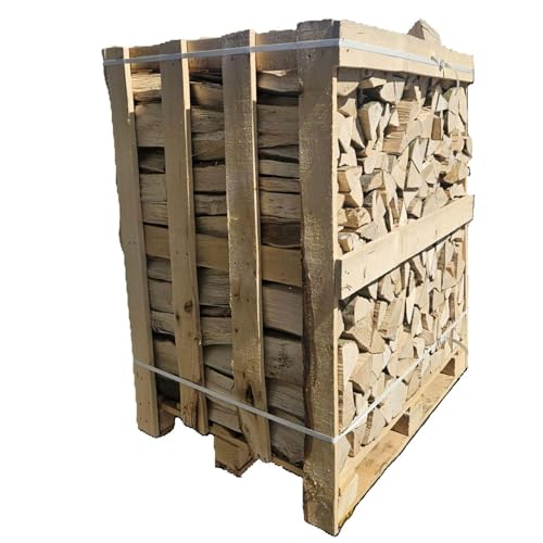 Kaminholz Buche 25 cm –1 RM (1 Kiste je 1 RM) kammergetrocknet, ofenfertig, Scheitholz, trockenes Brennholz für Kamin & Ofen (1 RM) Kaminholz Buche 25 cm –1 RM (1 Kiste je 1 RM) kammergetrocknet, ofenfertig, Scheitholz, trockenes Brennholz für Kamin & Ofen (1 RM)