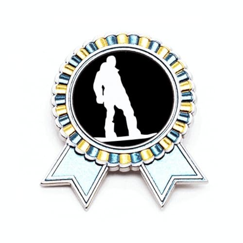 Badge skateboard noir métal M pour le style urbain et les sessions au skatepark