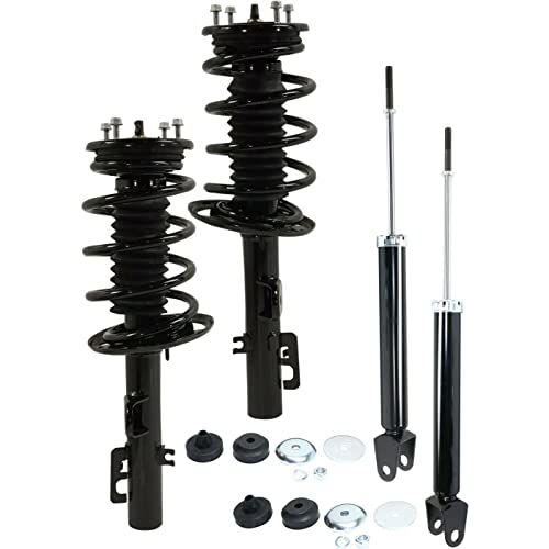 Shocks and Loaded Struts Compatible with 2010-2011 Ford Flex 4Pc Front Rear Left and Right