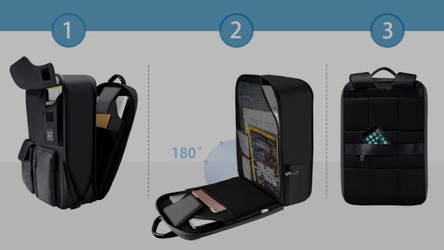 Amazon.com: ZINZ Slim & Expandable Laptop Backpack 15.6 Inch