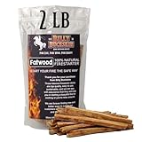 2lb Fatwood Fire Starter Sticks | 100% Natural Fire Starters for Campfires, Firepit, Wood Stoves, Fireplaces, BBQ | Start a Fire w/Just 2 Sticks | Camping Essentials by Billy Buckskin (2lb Bag)