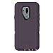 OTTERBOX Defender Series Case for LG G7 ThinQ - Retail Packaging - Purple Nebula (Winsome Orchid/Night Purple)
