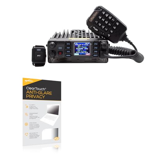 BoxWave Screen Protector Compatible with Anytone AT-D578UV - ClearTouch Anti-Glare Privacy (2-Pack), Privacy Screen Protector Flexible Film Anti-Glare