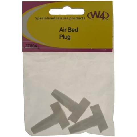 W4 Airbed Plug - White, 3 Pack Cover