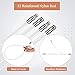 BotaBay Chimney Sweep Kit, 33FT Nylon Bristle Brush for Home Fireplace Cleaning, with Reinforced Nylon Rods and Chrome Locking System