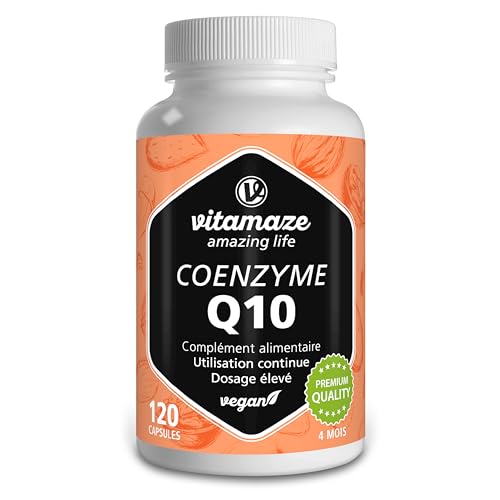 Coenzyme Q10 200 mg 120 Gélules Vegan