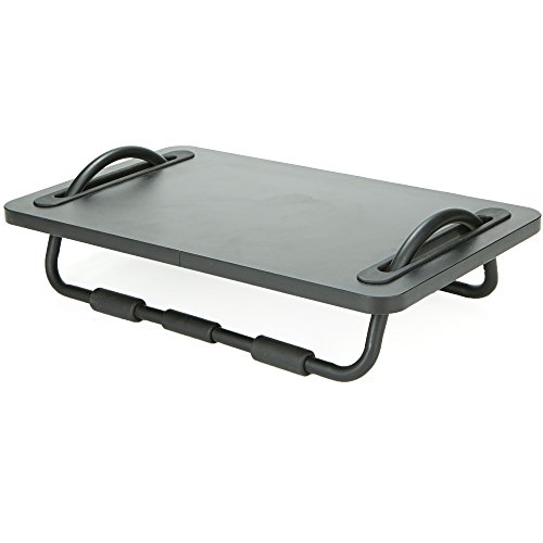 Mind Reader Ftilt-Blk Tilting Ergonomic Foot Rest, Smooth Surface, Adjustable Angles, Black #TOP5
