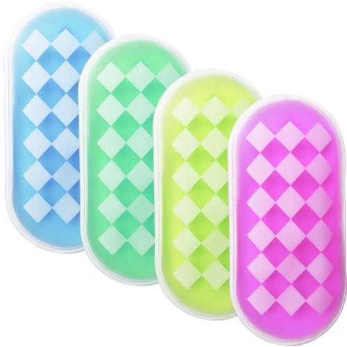 Image of Kids Ice Pack for Boo Boo - 4 Color Cold Packs Cold Compress for Swelling, Bruises & Cuts - Safe Toddler First Aid Ice Pack- Reusable Gel Pack for Sports Injuries & Home Healthcare