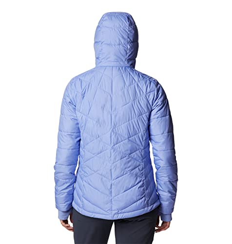 Image of Columbia Women's Omni-Heat Reflective Heavenly Hooded Hiking & Trekking Down Standard Length Jacket