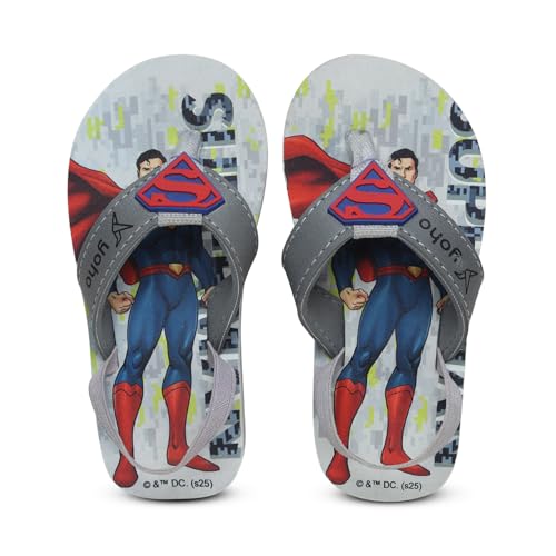 Image of YOHO Slippers for Toddlers | Comfortable and Lightweight Kids FlipFlop|WB Cartoon & Comic Characters: Batman, Superman, PPG, Tom & Jerry, Scooby Do and We Bare Bears Footwear for Girls & Boys