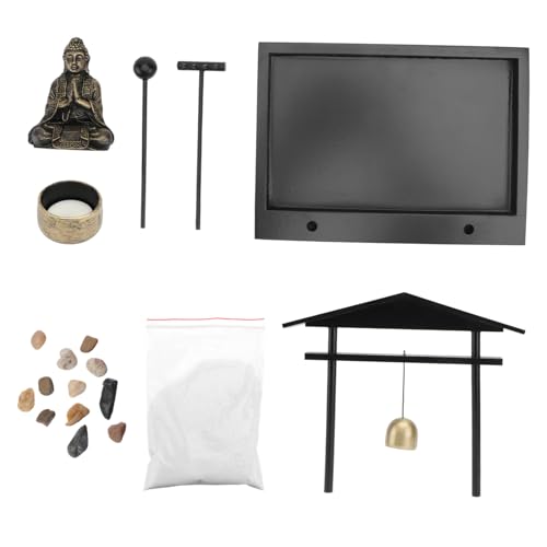 Cabilock Resin Zen Landscape Model Buddha Statue Table Ornament Home Decorative Artware