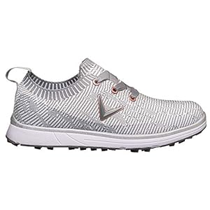 Callaway W636 Solaire Lady Zapato de golf Mujer, Blanco/Gris