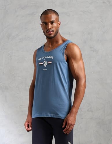 Image of U.S. Polo ASSN. Mens OEV02 Brand Print Comfort Fit Vest - Pack of 1