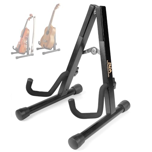 DIDA Guitar Stand, Wooden A-Frame Stands for Acoustic Guitar, Violin, Ukulele, Electric Guitar...