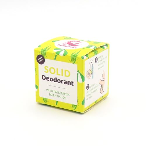 Lamazuna Organic Festes Deo mit Palmarosa Öl aluminiumfrei Lamazuna Organic Festes Deo mit Palmarosa Öl aluminiumfrei