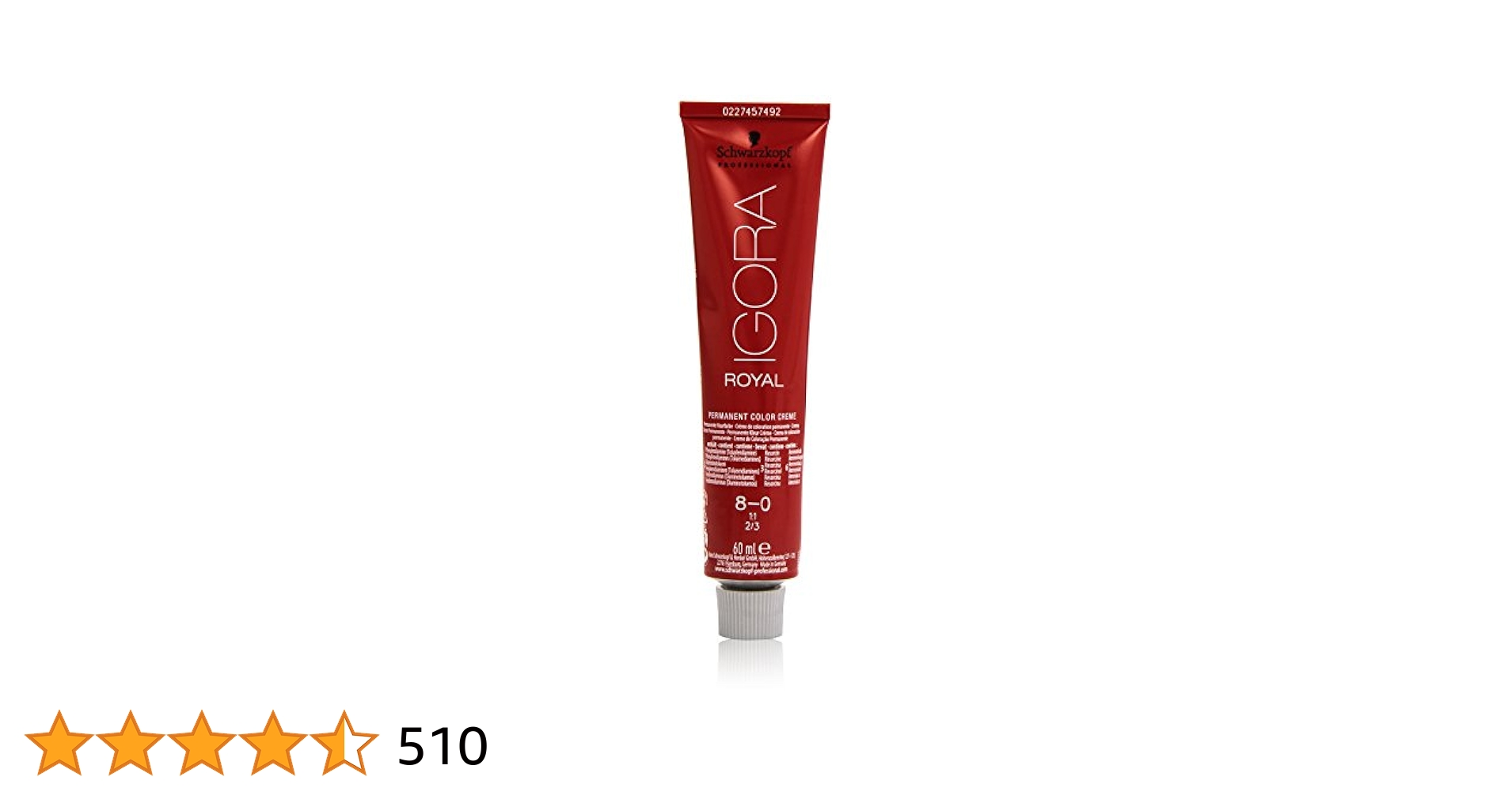 Amazon.com : IGORA ROYAL 8-0 60 ml : Beauty & Personal Care