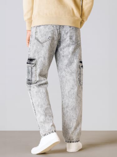 Image of Noble Monk Men's Denim Jeans | Stylish Casual Wear | Stretchable Cotton Trousers | Comfortable Everyday Pants | Travel, Outdoor & Streetwear