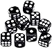 Dice Set 30PCS - 6 Sided 16mm 6 Colours Spot Game Dice Set for Smoother Rolling No Harmful Materials Rounded Edges