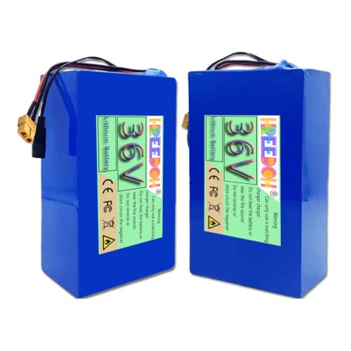 Batería de litio de 36V para sustituir acumulador agotado en patinetes eléctricos con cargador 5