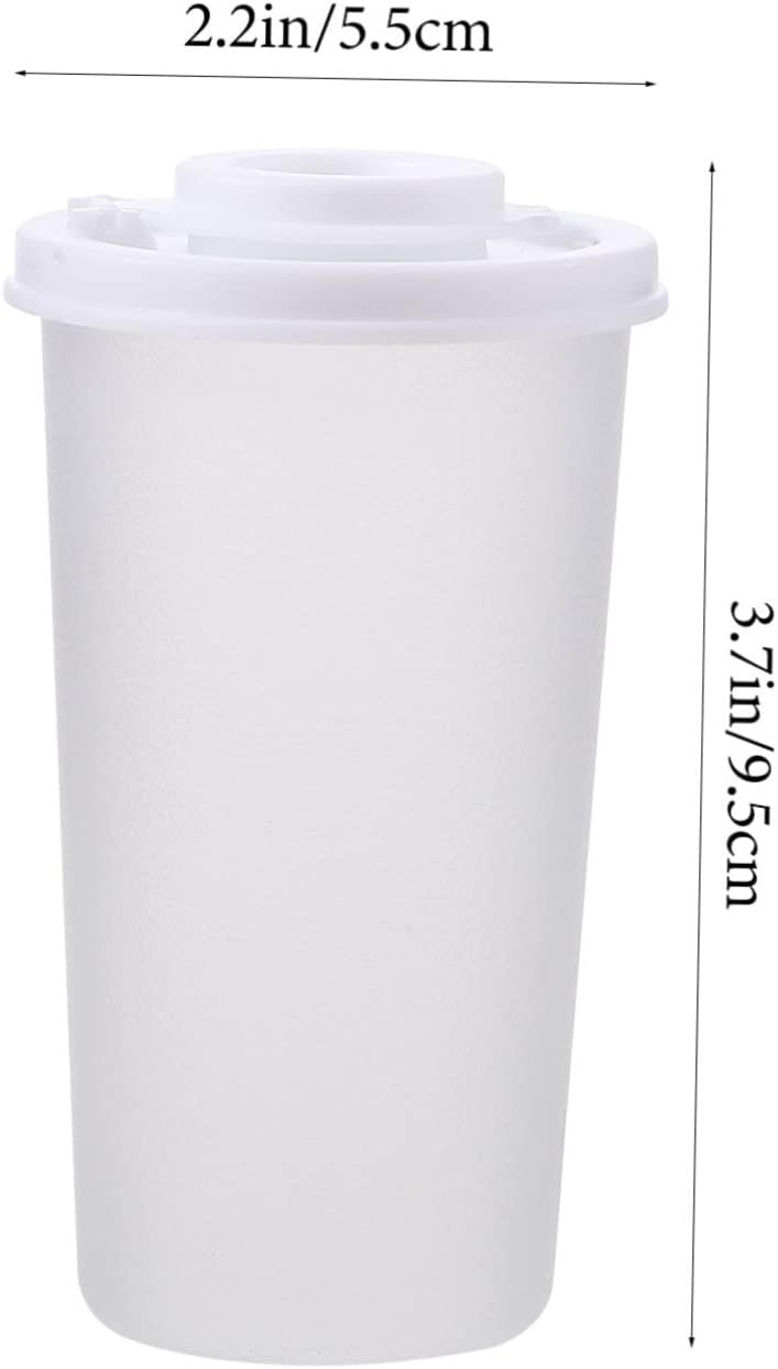 2pcs Mini Seasoning Bottles Kitchen for Camping and Picnics Airtight Spice Containers Flipping Lid for Travel and Outdoor Cooking