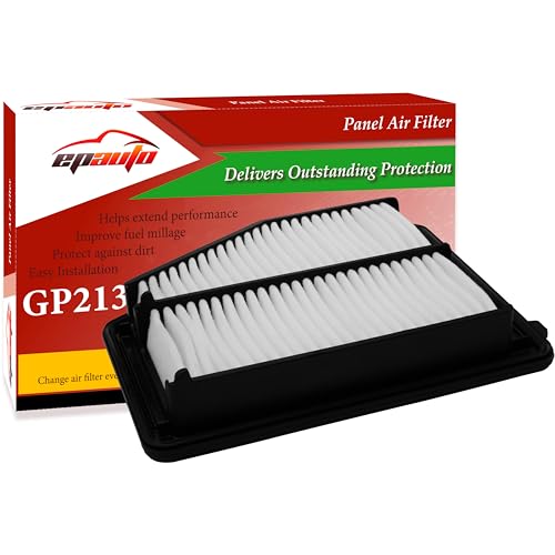 EPAuto GP213 (17220-R1A-A01) Engine Air Filter Compatible with Honda Civic 1.8L (20122015) Acura ILX Base 2.0L (20132015)