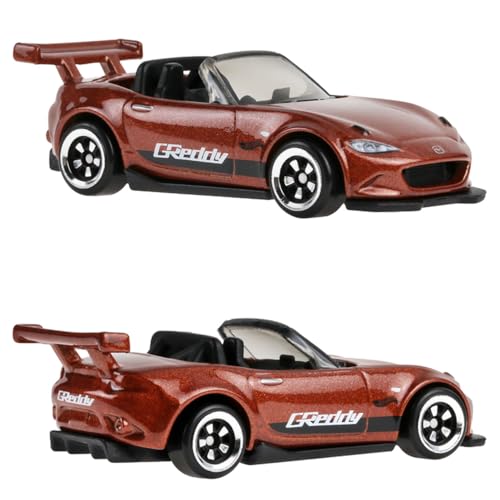 Hot Wheels Mazda MX-5 Miata 1:64 Naranja miniatura 2