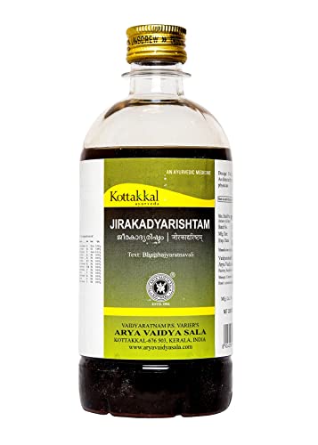 Kottakkal ayurveda® Jirakadyarishtam - 450 ml |For Health, Strength & Wellness Naturally (B09WKP7WVZ) Amazon Price History, Amazon Price Tracker