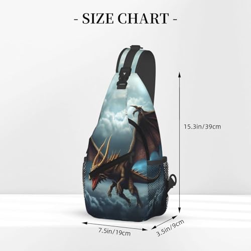 Mochila tipo sling negra para uso urbano y outdoor miniatura 2